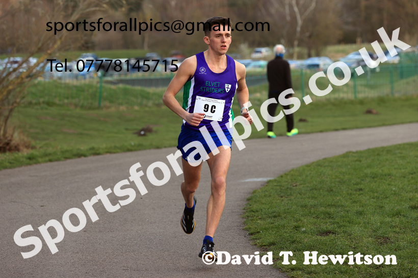 Senior Mens 2026 NECAA Royal Signals Road Relays, Hetton Lyons Country Park, Hetton le Hole. Photo: David T. Hewitson/Sports for All Pics